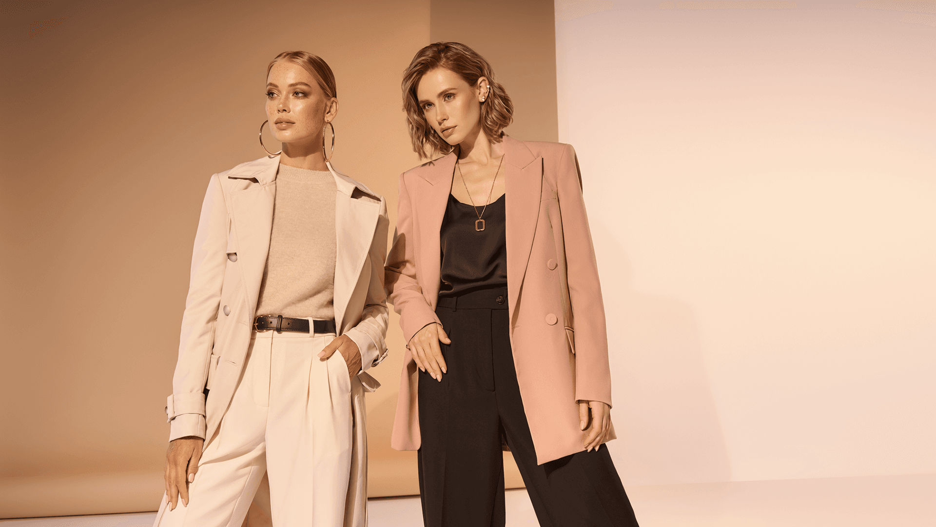 AYLI womenswear campaign banner