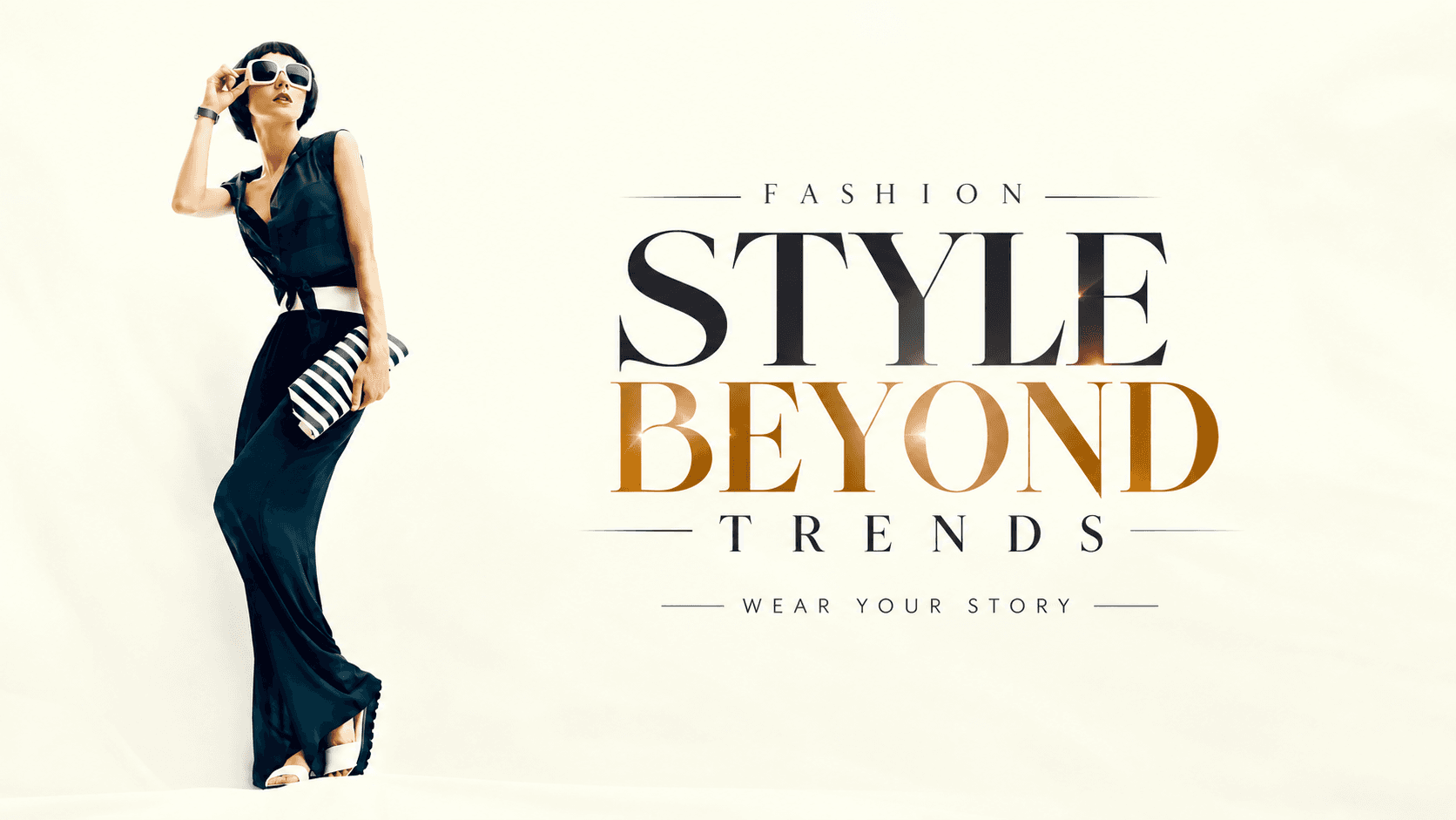 AYLI womenswear campaign banner